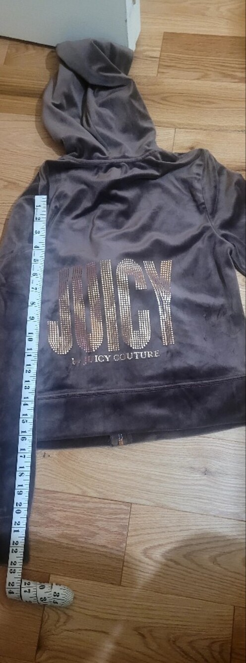 Brown Juicy Couture Zip Up - Picture 2 of 3